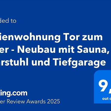 Ferienwohnung Tor Zum Meer - Neubau Mit Sauna, Fahrstuhl Und Tiefgarage Kühlungsborn Dış mekan fotoğraf